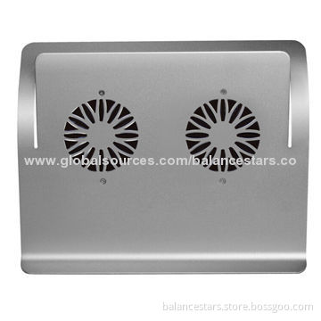 Laptop Cooling Pad/Cooler, Aluminum DesignNew